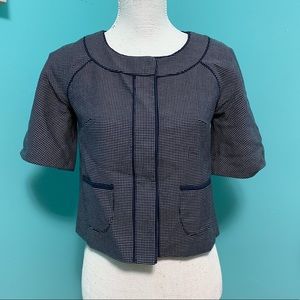 Like New Loft checked vintage style jacket